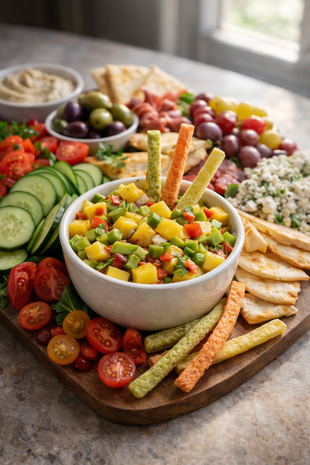 Guilt Free snack spread — your canvas